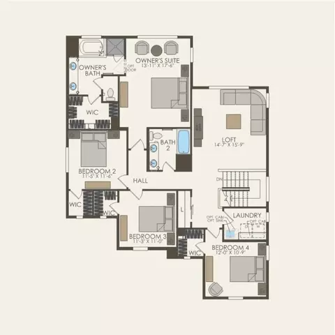 Floorplan - 1024 Shadowgate Dr, Roseville, CA 95747 photo 2 of 2