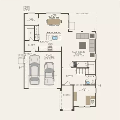 Floorplan - 1024 Shadowgate Dr, Roseville, CA 95747 photo 1 of 2
