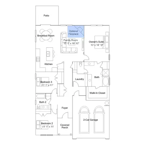 Floorplan - 1505 Copper John Rd, Wake Forest, NC 27587 photo 3 of 6