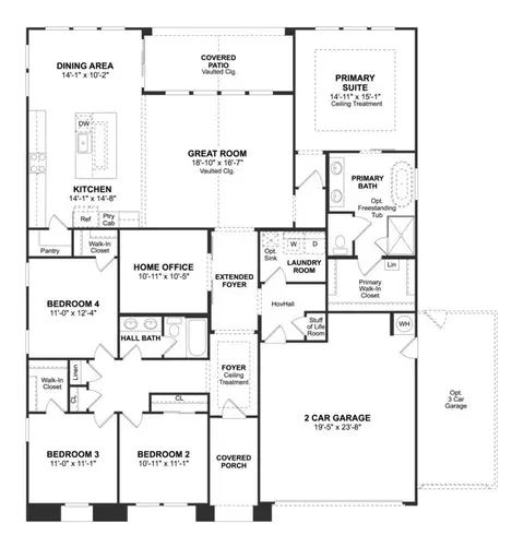 Floorplan - 1128 Olive Hill Rd, Paso Robles, CA 93446 photo 1 of 1
