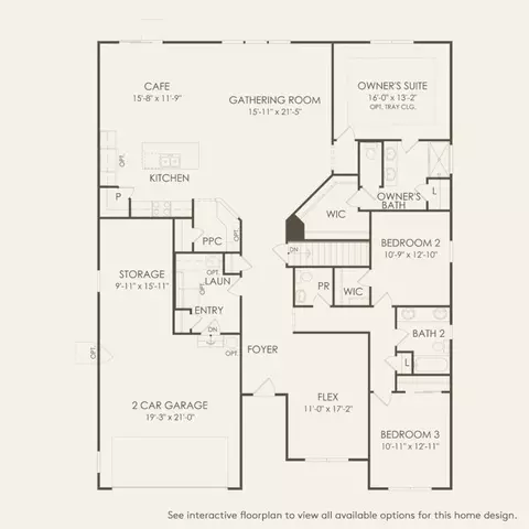 Floorplan - 6553 Creststone Ct, Plainfield, IN 46168 photo 1 of 1