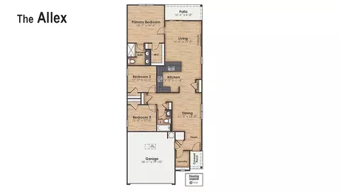 Floorplan - 1213 Skystone Loop NE, Supply, NC 28462 photo 1 of 1
