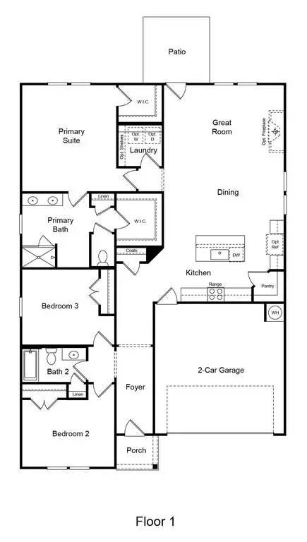 Floorplan - 3671 Sagecrest Dr, Buford, GA 30519 photo 1 of 2
