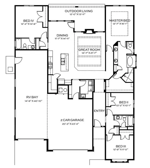 Floorplan - N Mcleod Way, Eagle, ID 83714 photo 1 of 1