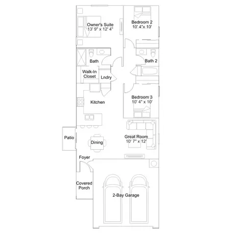 Floorplan - 1855 W Ramona Ave, Apache Junction, AZ 85120 photo 1 of 1