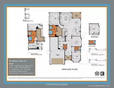 Floorplan - 13010 Monument Vista Dr, Peyton, CO 80831 photo 1 of 2