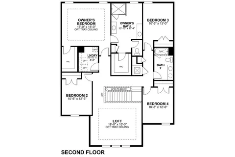 Floorplan - 5043 Prairie Preserve Run, Saint Cloud, FL 34772 photo 2 of 5