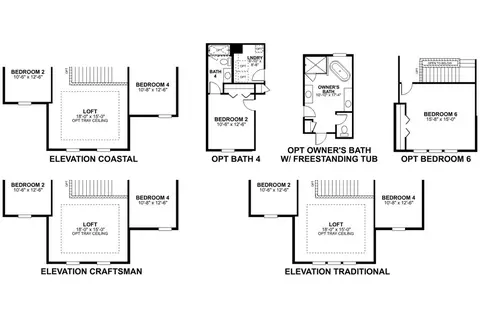 Floorplan - 5043 Prairie Preserve Run, Saint Cloud, FL 34772 photo 4 of 5