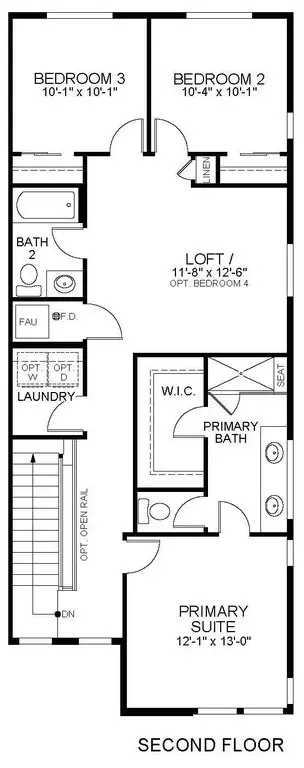 Floorplan - 20520 E 58th Ave, Aurora, CO 80019 photo 2 of 2