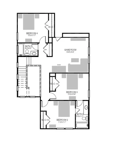Floorplan - 216 Hornet St, Elgin, TX 78621 photo 2 of 2