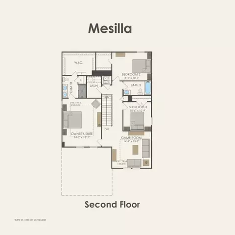Floorplan - 516 Billowing Cloud Cv, Georgetown, TX 78633 photo 2 of 2