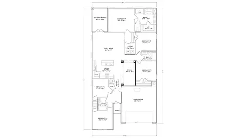 Floorplan - 122 Gray Owl Dr E, Freeport, FL 32439 photo 1 of 1