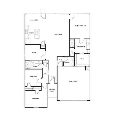 Floorplan - 709 Ashleigh Dr, Tuttle, OK 73089 photo 1 of 1