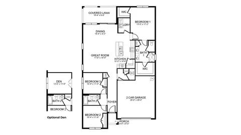 Floorplan - 17108 Legacy Preserve Dr, Parrish, FL 34219 photo 1 of 1
