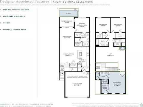 Floorplan - 9038 Summercrest Blvd, Estero, FL 33928 photo 1 of 3