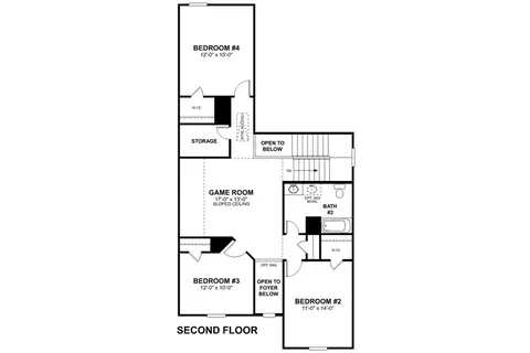 Floorplan - 13305 Eppright Trce, Manor, TX 78653 photo 3 of 3