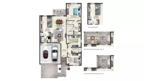 Floorplan - 4914 Prairie Preserve Run, Saint Cloud, FL 34772 photo 1 of 1