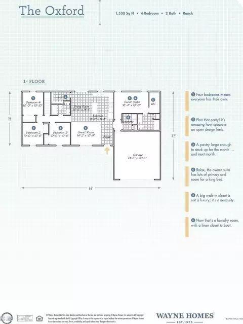 Floorplan - 3859 Eastern Rd, Norton, OH 44203 photo 1 of 1