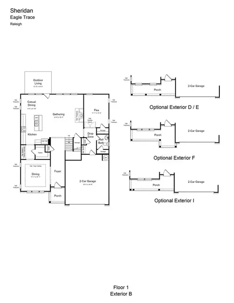 Floorplan - 1008 Condor Junction Rd, Wendell, NC 27591 photo 1 of 2