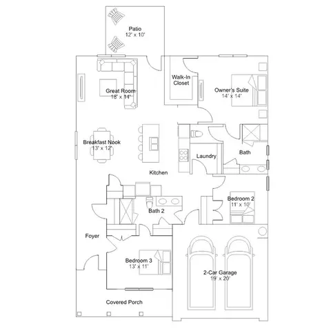 Floorplan - 4174 Camden Glen Rd, Lancaster, SC 29720 photo 1 of 1