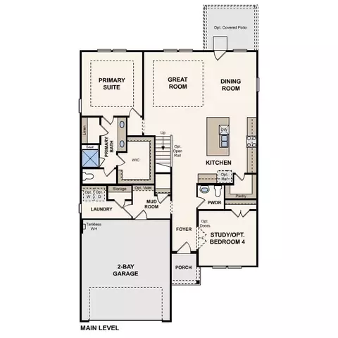 Floorplan - 16768 Needlepoint Dr, Conroe, TX 77302 photo 1 of 2