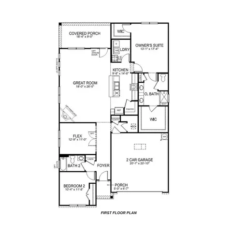 Floorplan - 28 Wheatfield Rd, Fletcher, NC 28732 photo 1 of 2