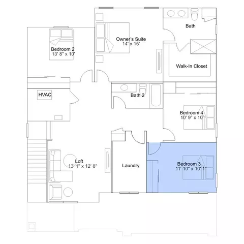 Floorplan - 2324 Jandell Ave NE, Saint Michael, MN 55376 photo 5 of 8