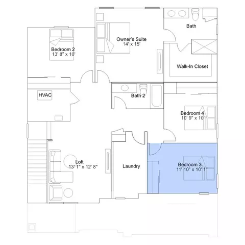 Floorplan - 2324 Jandell Ave NE, Saint Michael, MN 55376 photo 6 of 8