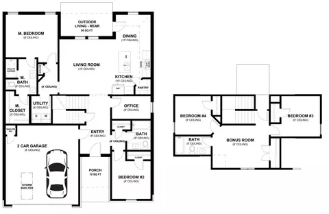 Floorplan - 2800 Heather Hvn, Moore, OK 73160 photo 1 of 4