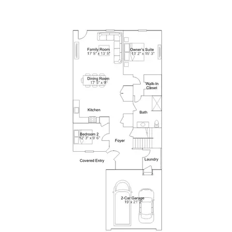 Floorplan - 2405 Greyfriar Loop, Middletown, DE 19709 photo 1 of 2