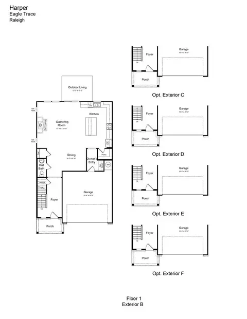 Floorplan - 1008 Condor Junction Rd, Wendell, NC 27591 photo 1 of 2