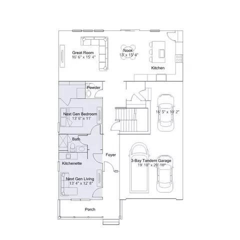Floorplan - 3061 S Joyce Ct, Morrison, CO 80465 photo 1 of 4