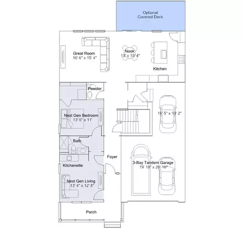 Floorplan - 3061 S Joyce Ct, Morrison, CO 80465 photo 2 of 4