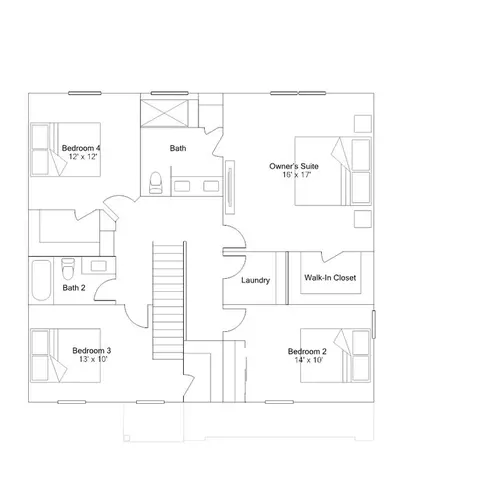 Floorplan - 1690 Rolling Pass, Beecher, IL 60401 photo 3 of 3