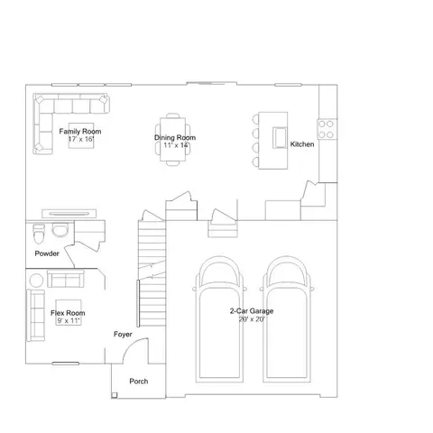 Floorplan - 1690 Rolling Pass, Beecher, IL 60401 photo 1 of 3