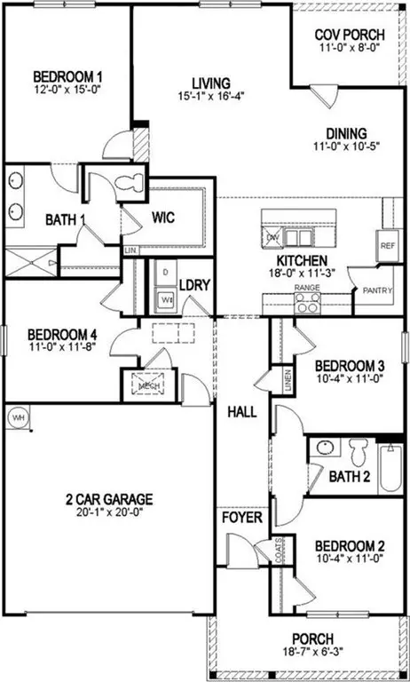 Floorplan - 2139 Addison Way SW, Cullman, AL 35055 photo 3 of 5