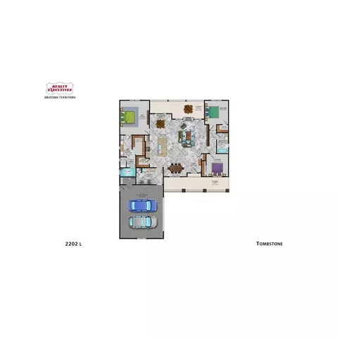 Floorplan - 1381 S Cattlemans Loop, Benson, AZ 85602 photo 1 of 1