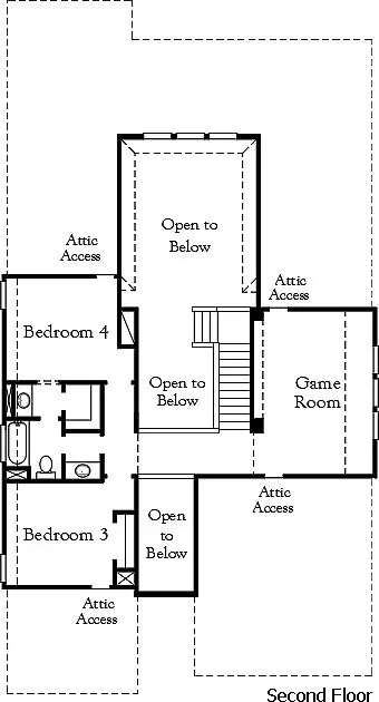 Floorplan - 208 Shady Spring Trl, Georgetown, TX 78628 photo 2 of 2