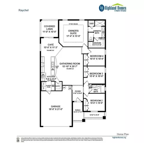Floorplan - 5485 Buckeye Bend Dr, Saint Cloud, FL 34772 photo 1 of 1