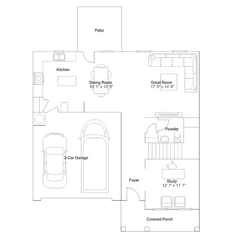 Floorplan - 587 Roy Adams Rd, Angier, NC 27501 photo 1 of 2