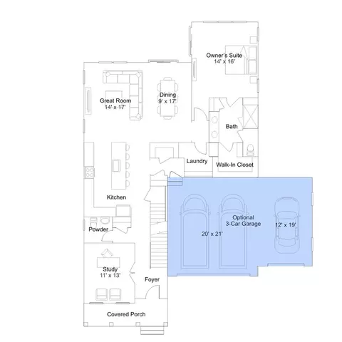 Floorplan - 17055 Gathering St, Boyds, MD 20841 photo 2 of 9