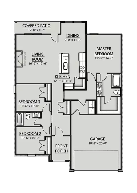 Floorplan - 102 Harveston Way, Scott, LA 70583 photo 1 of 1