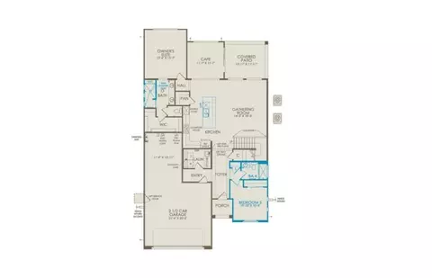 Floorplan - 2417 W Nighthawk Way, Phoenix, AZ 85045 photo 1 of 1