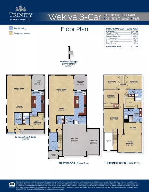 Floorplan - 2011 Town Pasture Dr, Eustis, FL 32726 photo 1 of 1