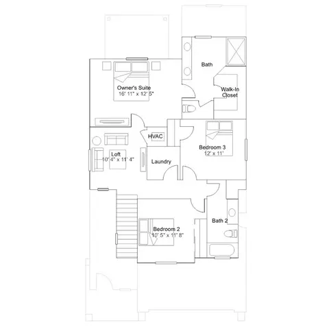 Floorplan - 1822 N Black Cyprus Ave, Eagle, ID 83616 photo 2 of 2
