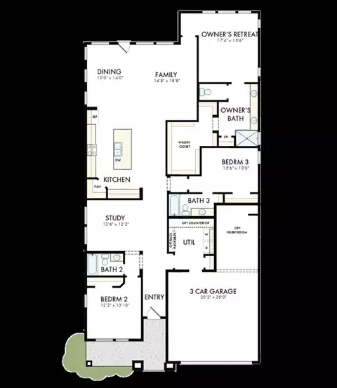 Floorplan - 1005 Pine Bark Ln, Canton, GA 30114 photo 1 of 1