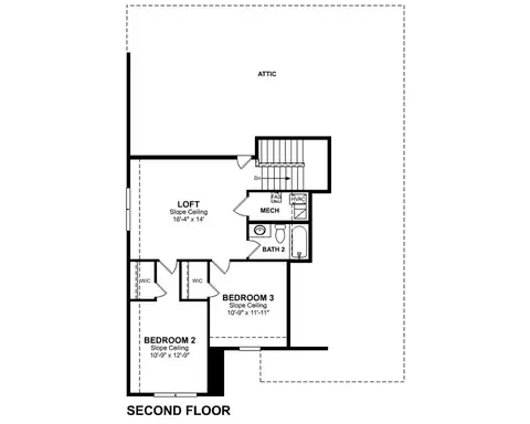 Floorplan - 4705 Buttonbush Dr, Venus, TX 76084 photo 2 of 2
