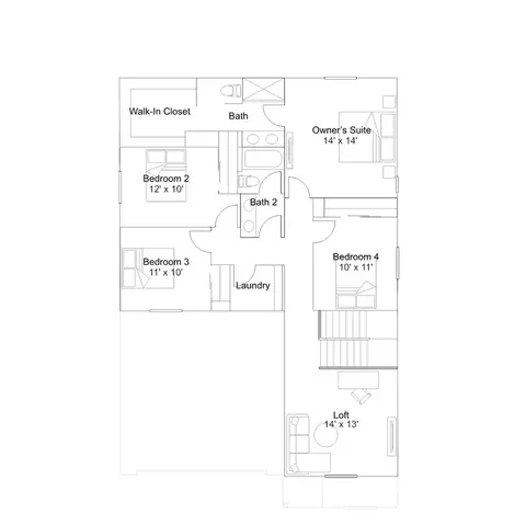 Floorplan - 8805 Ballingarry Ave, Bakersfield, CA 93311 photo 2 of 2
