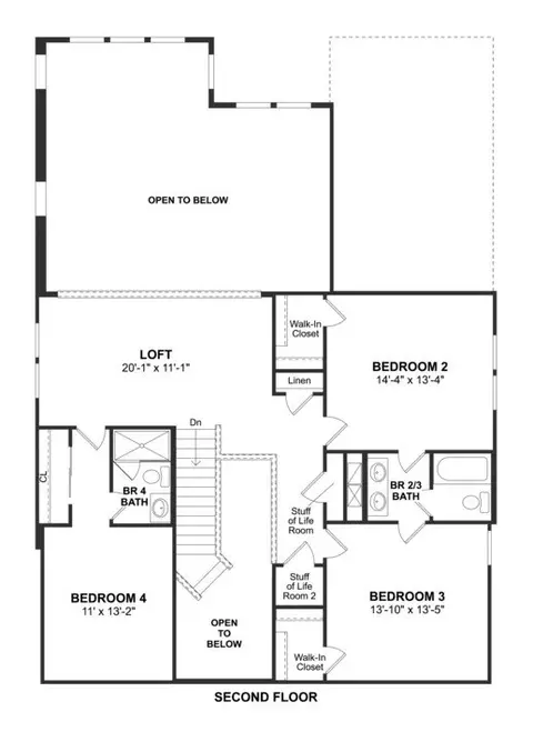 Floorplan - 21515 Vineyard View Dr, Waller, TX 77484 photo 2 of 2