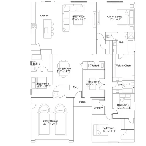 Floorplan - 27391 Two Cellos Way, Menifee, CA 92585 photo 1 of 3